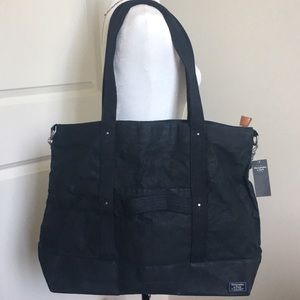 Abercrombie and Fitch Navy Blue Tote Bag